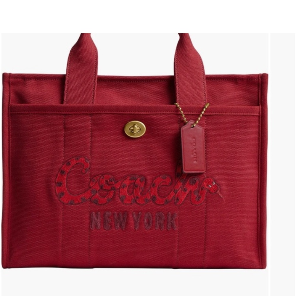 Authentic Coach Cargo Tote 26
